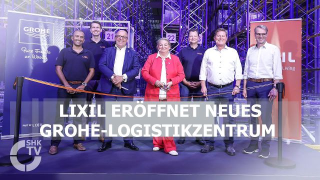 Embedded thumbnail for LIXIL eröffnet neues Grohe-Logistikzentrum 