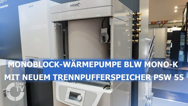 Embedded thumbnail for Brötje: Monoblock-Wärmepumpe BLW Mono-K mit neuem Trennpufferspeicher PSW 55 