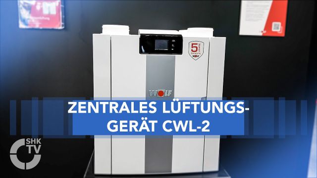 Embedded thumbnail for Wolf: Zentrales Lüftungsgerät CWL-2