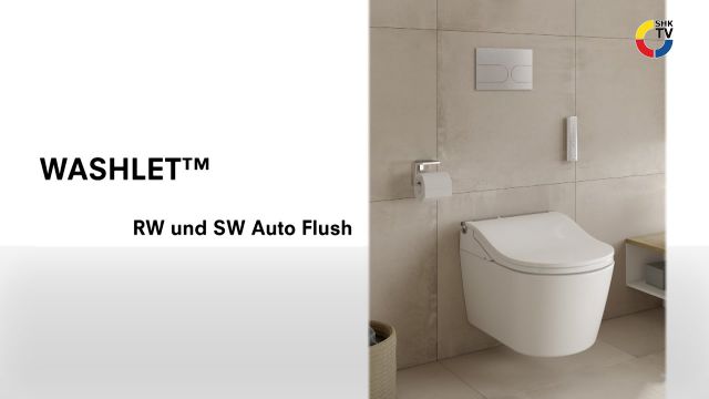 Embedded thumbnail for Washlet RW und SW Auto Flush