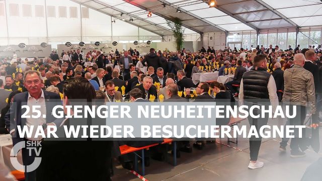 Embedded thumbnail for 17.000 Besucher bei Gienger Neuheitenschau