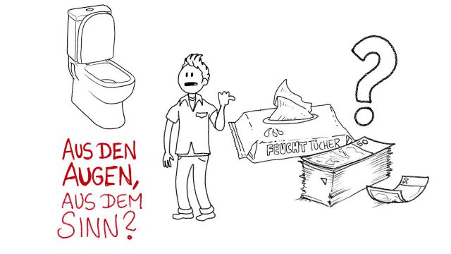 Embedded thumbnail for Feuchttücher verstopfen Kanalsystem