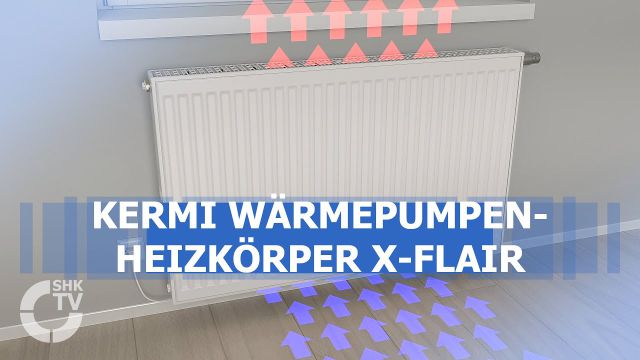 Embedded thumbnail for Kermi Wärmepumpen-Heizkörper x-flair 