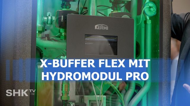 Embedded thumbnail for Wärmespeicher mit vormontierter Hydraulik – Kermi