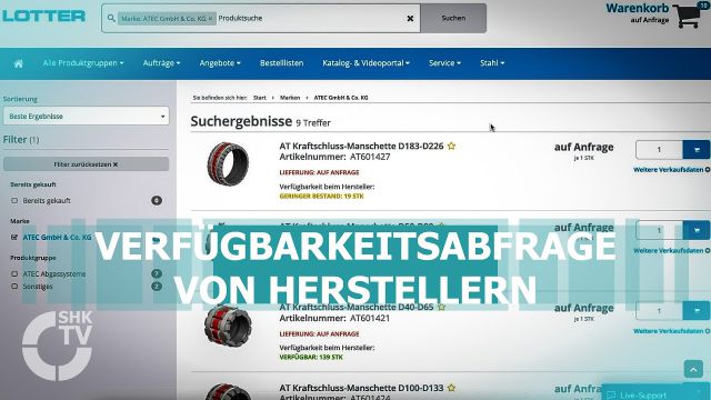 Embedded thumbnail for OXOMI-Blink: Verfügbarkeitsabfrage von Herstellern