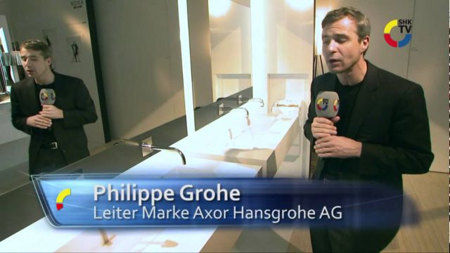 Embedded thumbnail for Hansgrohe Axor: Elektonik-Wandarmaturen