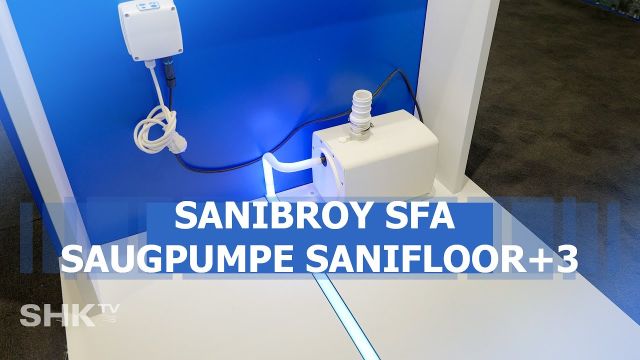 Embedded thumbnail for Flexible Duschentwässerung mit Sanibroy