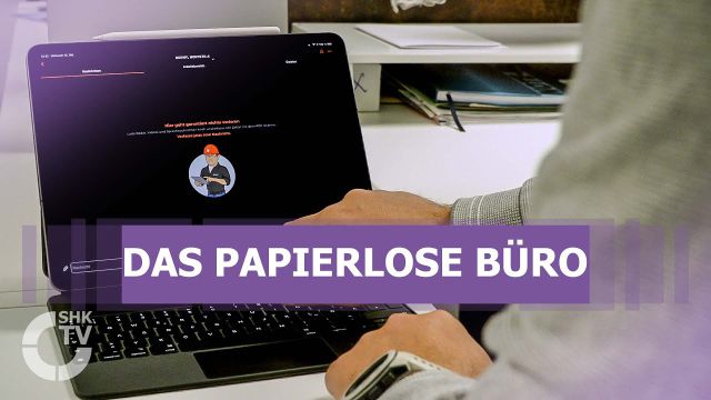 Embedded thumbnail for Das papierlose Büro