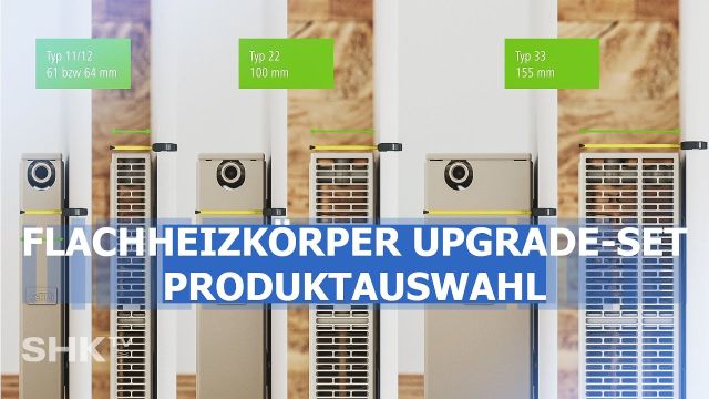 Embedded thumbnail for Kermi Flachheizkörper Upgrade-Set - Produktauswahl