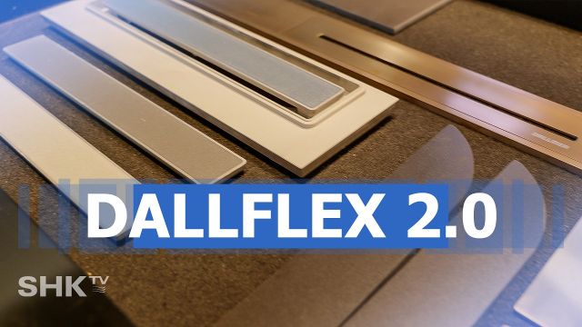Embedded thumbnail for Fugenlose Dusche trotz Duschrinne? – Dallmer DallFlex 2.0