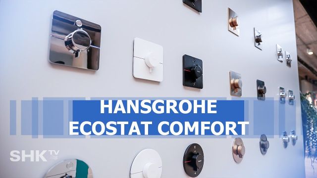 Embedded thumbnail for Wie funktioniert das Ecostat Comfort Duschthermostat von Hansgrohe?