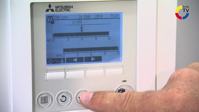 Embedded thumbnail for Mitsubishi Electric: Raumtemperatur Regelung