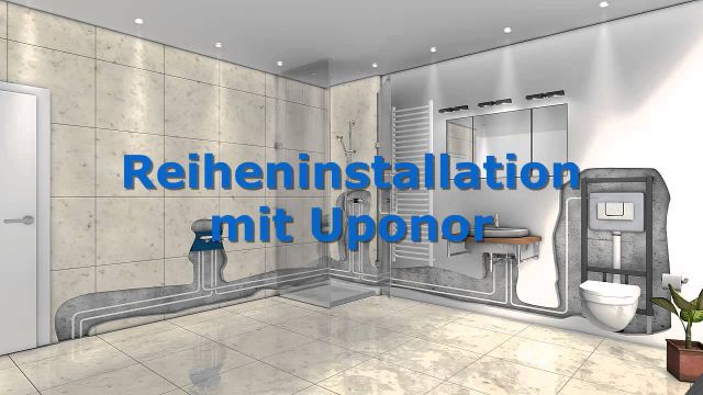 Embedded thumbnail for Uponor: Trinkwasserinstallation im Einfamilienhaus