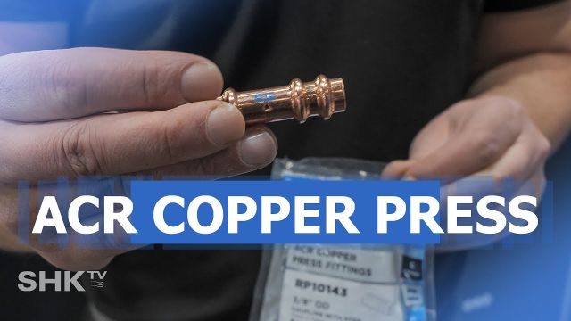 Embedded thumbnail for SANHA - ACR Pressfittings