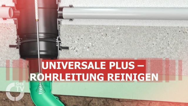 Embedded thumbnail for Reinigung der Rohrleitung am Kellerablauf