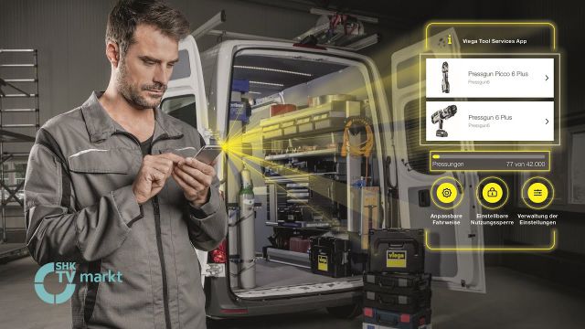 Embedded thumbnail for „Viega Tool Services“: mehr Effizienz im Alltag