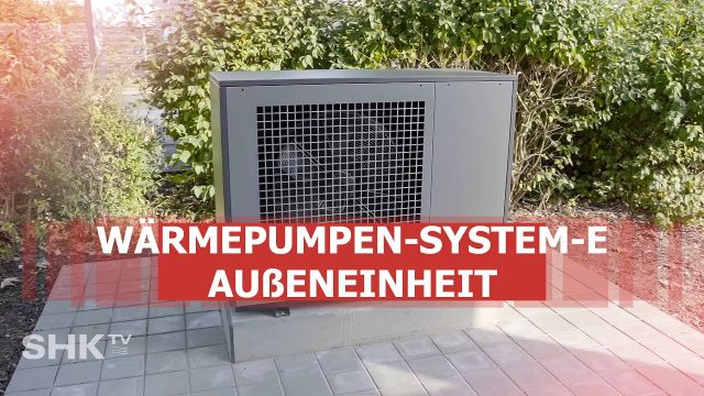 Embedded thumbnail for Dimplex - Wärmepumpen System-E-Installation Außeneinheit