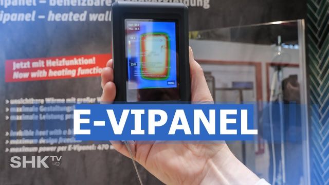 Embedded thumbnail for Roth E-Vipanel – elektrische Wandheizung für fugenlose Bäder