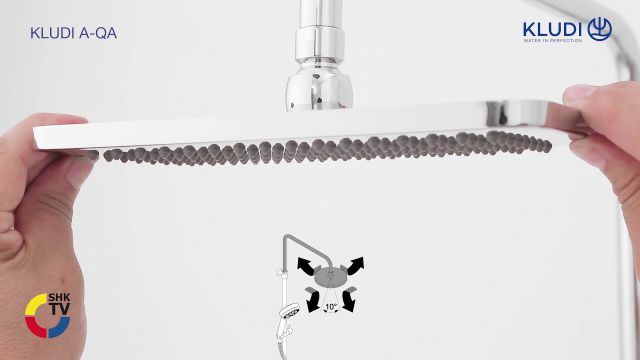 Embedded thumbnail for KLUDI A-QA Dual Shower System