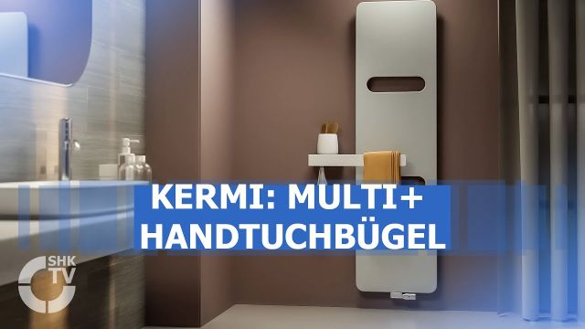 Embedded thumbnail for Kermi Multi+ Handtuchbügel 