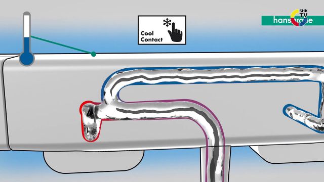 Embedded thumbnail for hansgrohe Ecostat E Thermostat mit Cool Contact