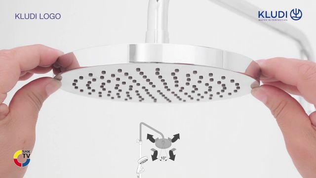 Embedded thumbnail for KLUDI LOGO Dual Shower System 3S 