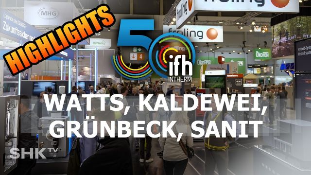 Embedded thumbnail for Messerundgang IFH/Intherm 2026: Highlights der SHK-Innovationen 