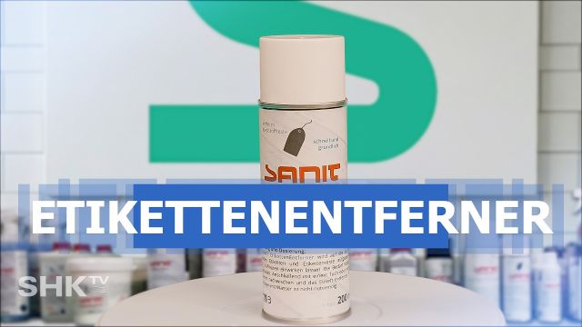 Embedded thumbnail for Sanit Etiketten und Klebereste entfernen – Anwendung und Reinigung