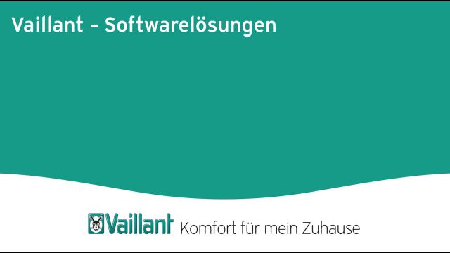 Embedded thumbnail for Softwarelösungen von Vaillant