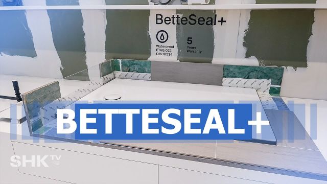 Embedded thumbnail for Moderne und sichere Duschinstallation mit BetteSeal+