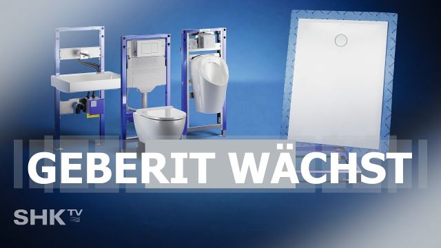Embedded thumbnail for Geberit wächst trotz Marktkrise