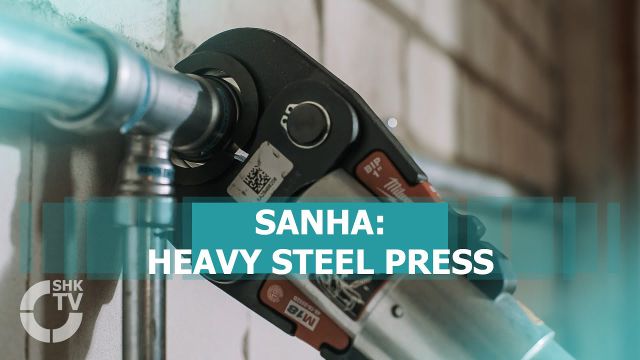 Embedded thumbnail for SANHA: Heavy Steel Press
