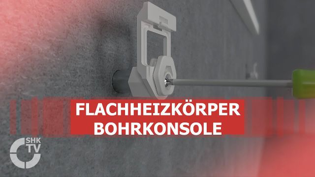 Embedded thumbnail for Montagevideo Bohrkonsole für Flachheizkörper