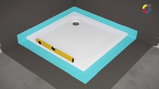 Embedded thumbnail for Montage einer Duschfläche mit Minimum-Wannenträger