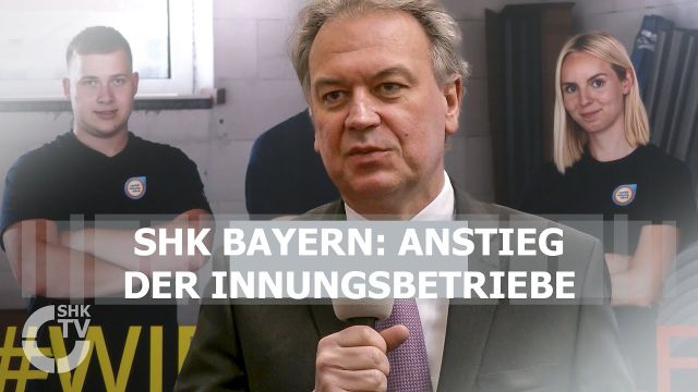 Embedded thumbnail for SHK Bayern: Anstieg der Innungsbetriebe