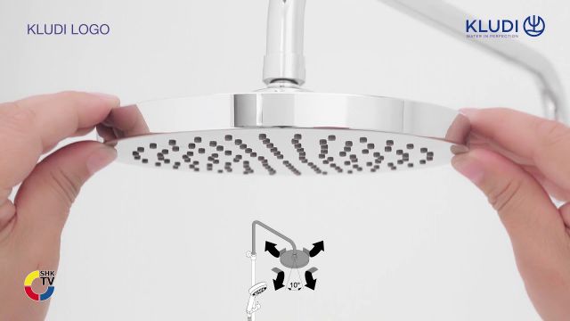 Embedded thumbnail for KLUDI LOGO THM Dual Shower System 1S 