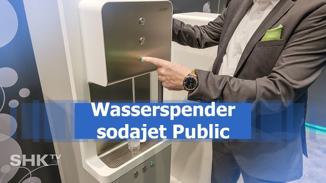 Embedded thumbnail for Ein Wasserspender für jeden, jederzeit erreichbar - Grünbeck sodajet Public