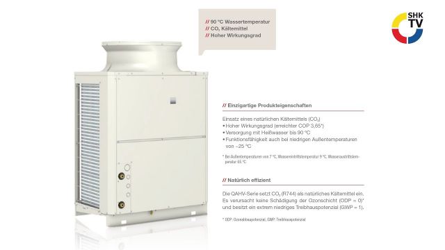 Embedded thumbnail for Mitsubishi Electric - CO2 Wärmepumpe