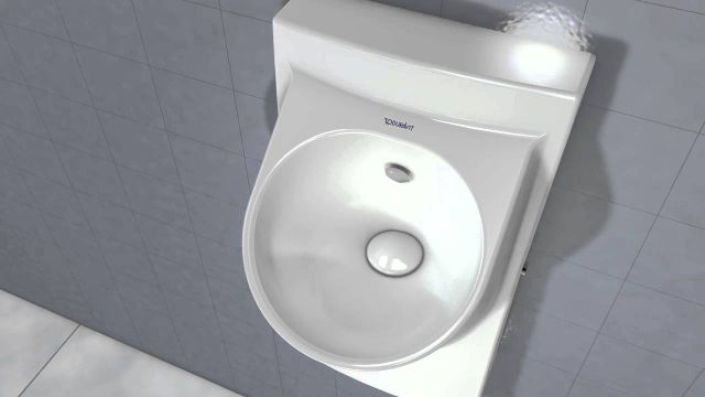 Embedded thumbnail for Duravit: Architec Urinal Spülvorgang Spüldüse