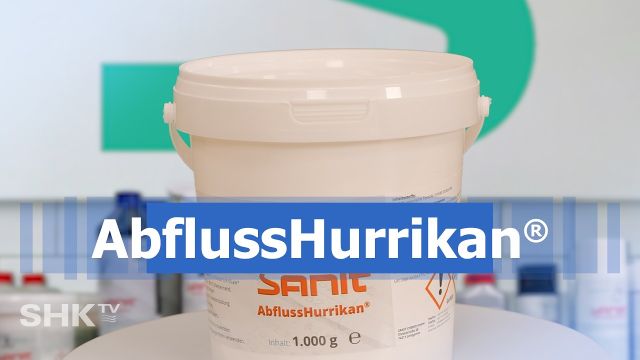 Embedded thumbnail for Sanit: Abfluss und WC gründlich reinigen – Reinigungsschaum einfach anwenden