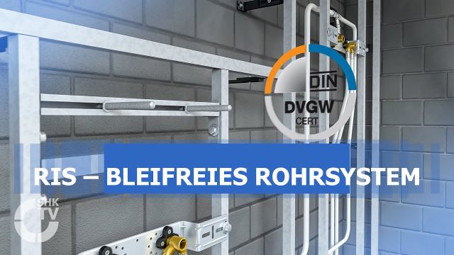 Embedded thumbnail for Hygienisch, bleifrei, sicher mit dem Rohr-Installationssystem RIS