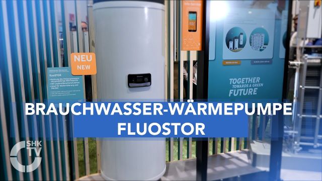 Embedded thumbnail for Warmwasser-Wärmepumpe für Wohnung und Etage