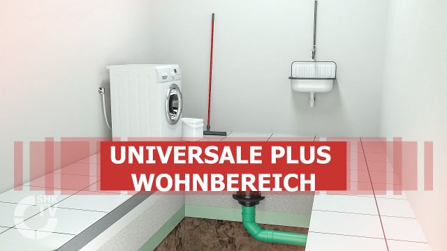 Embedded thumbnail for Einbau Kellerablauf im Wohnbereich