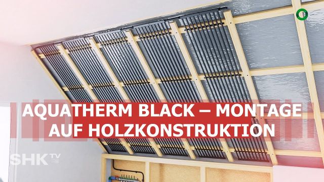 Embedded thumbnail for Deckenheizung im Holztrockenbau montieren