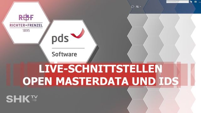 Embedded thumbnail for PDS: Integration von Applikationen über Schnittstellen mit Richter+Frenzel