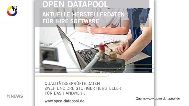 Embedded thumbnail for Open Datapool vom ZVSHK