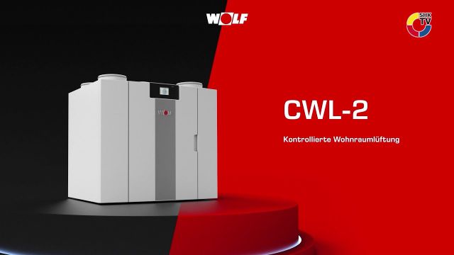 Embedded thumbnail for Wolf: Kontrollierte Wohnraumlüftung CWL-2