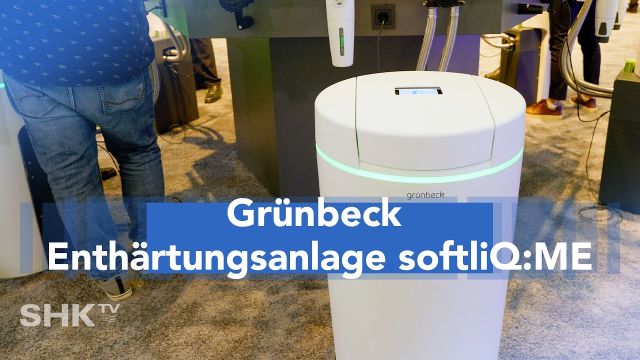 Embedded thumbnail for Wasserenthärtung mit KI &amp; App-Steuerung – Grünbeck softliQ:ME