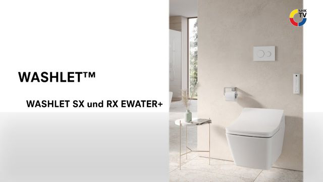 Embedded thumbnail for Inbetriebnahme Washlet SX und RX EWATER +