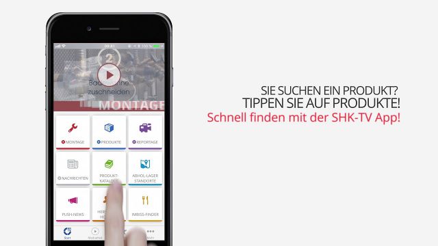 Embedded thumbnail for SHK-TV App: Produkte